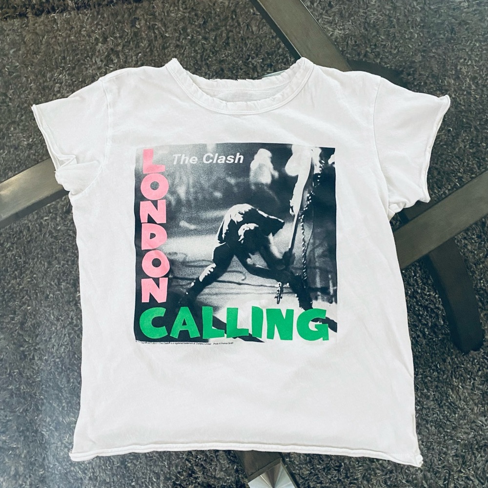 AE 'The Clash' graphic band t-shirt